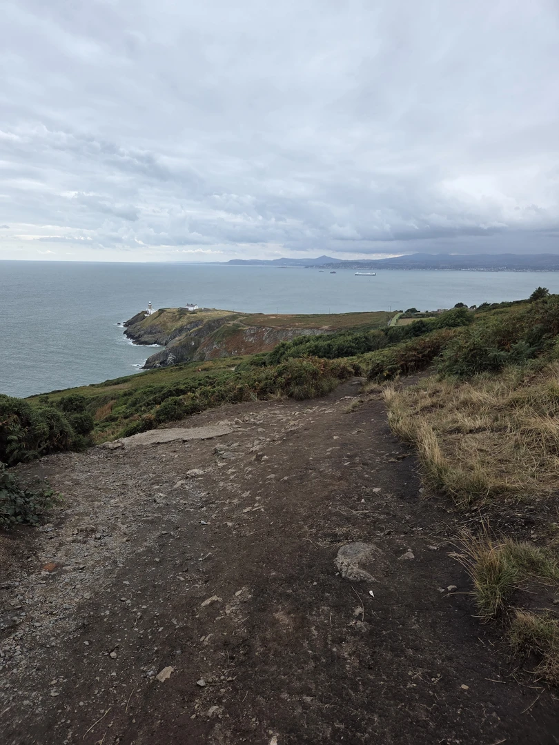 An image depicting the trail Howth Horcrux Hunt and its surrounding area.