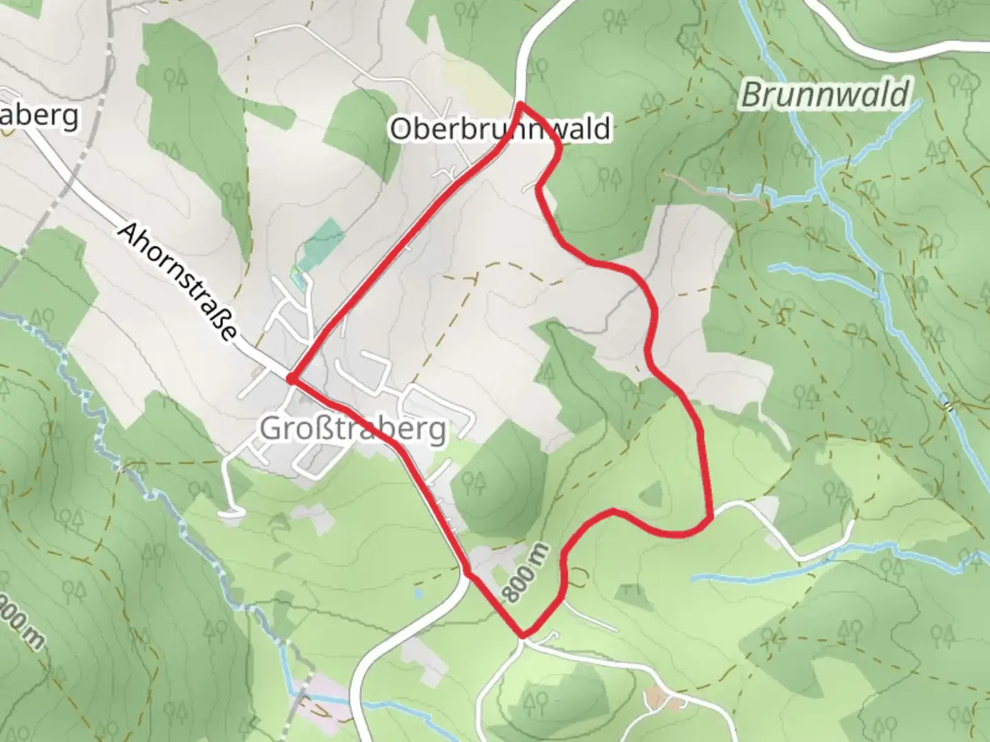 An image depicting the trail Ringlerrunde and its surrounding area.