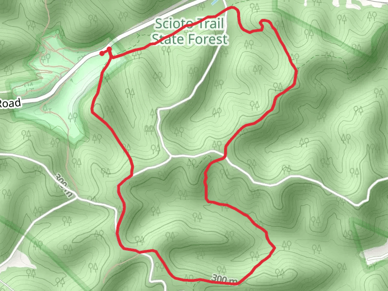 Buckeye Trail and Estep Hollow Loop