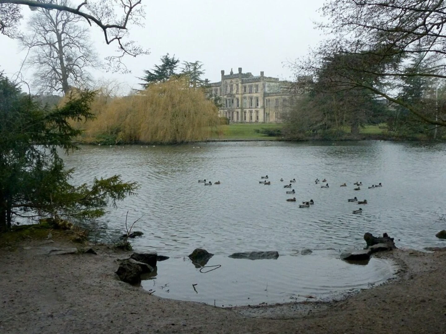An image depicting the trail Elvaston Castle Loop and its surrounding area.