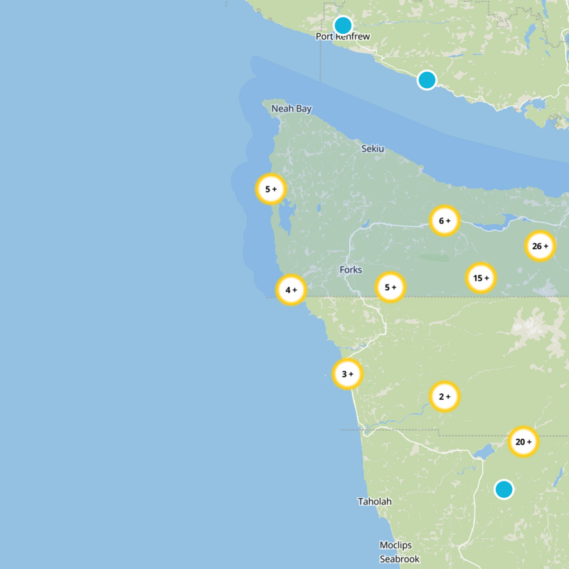 Clallam County Static Map