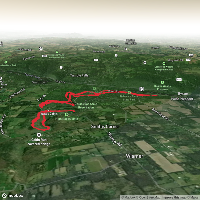 Tohickon Valley and High Rocks to Boo’s Tavern