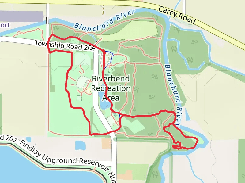 Blanchard River Trail and Bridle and Loop Trail
