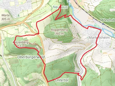 Haeslesweg and Neuhaus Weg