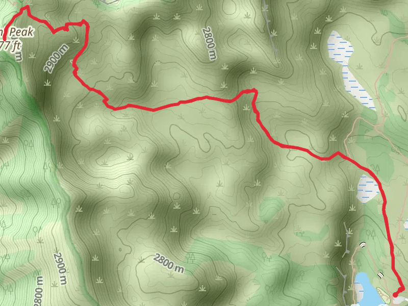 Naomi Peak Trail
