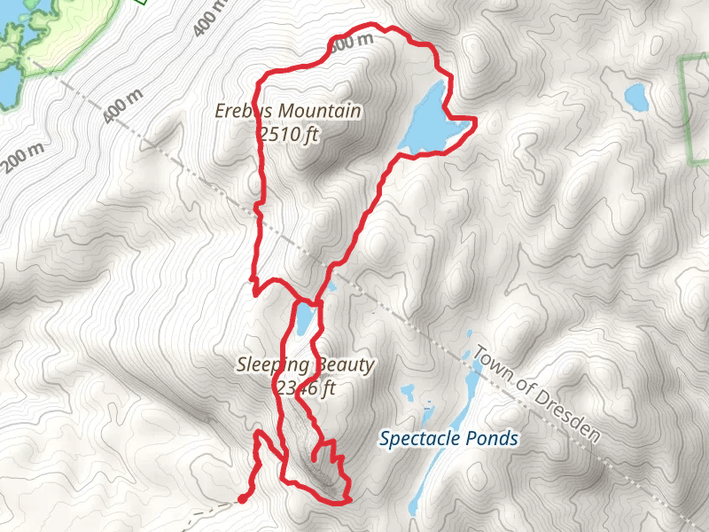 Sleeping Beauty Peak and Fishbrook Pond Loop Trail