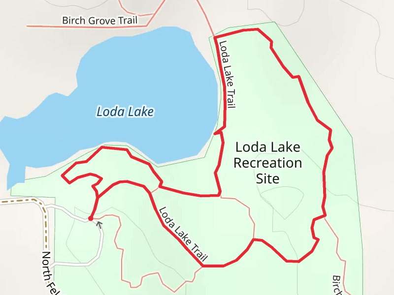 Loda Lake Loop Trail