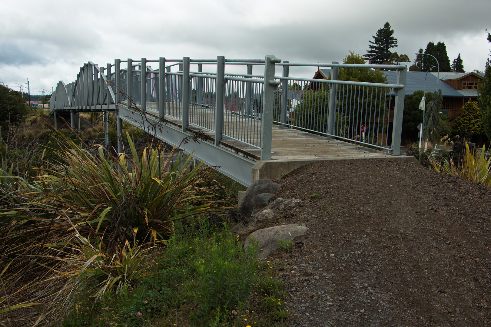 An image depicting the trail Mangawhero River Trail and its surrounding area.