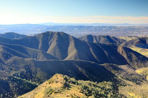 Mitchell Rock, Eagle Peak, Mount Diablo and North Peak Loop via Oak Road