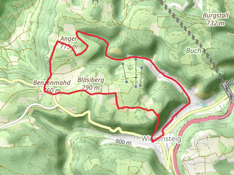Wiesensteig, Eckhole and Anger Loop