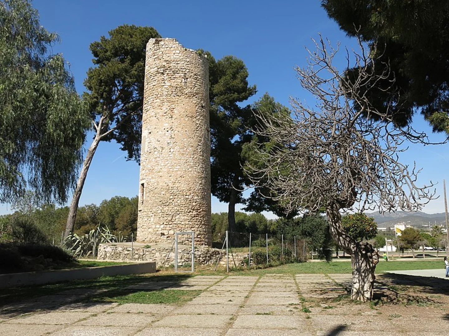 An image depicting the trail Sant Pere de Ribes - Vilanova i la Geltru PR C 143 - 1 and its surrounding area.