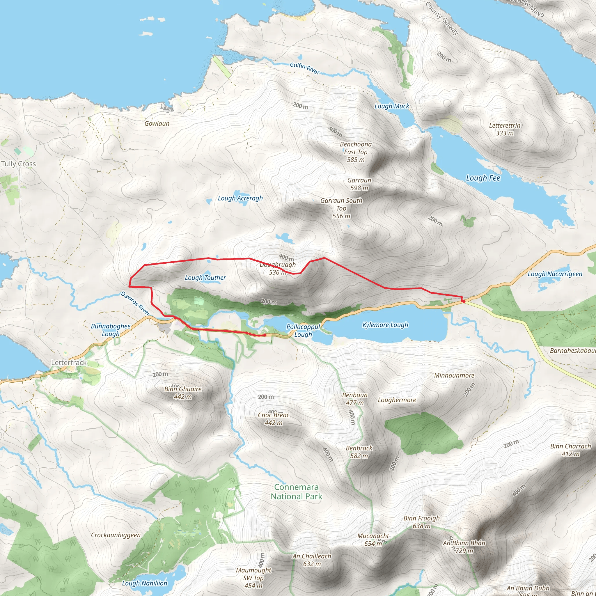 Doughruagh_Kylemore_1 mobile static map
