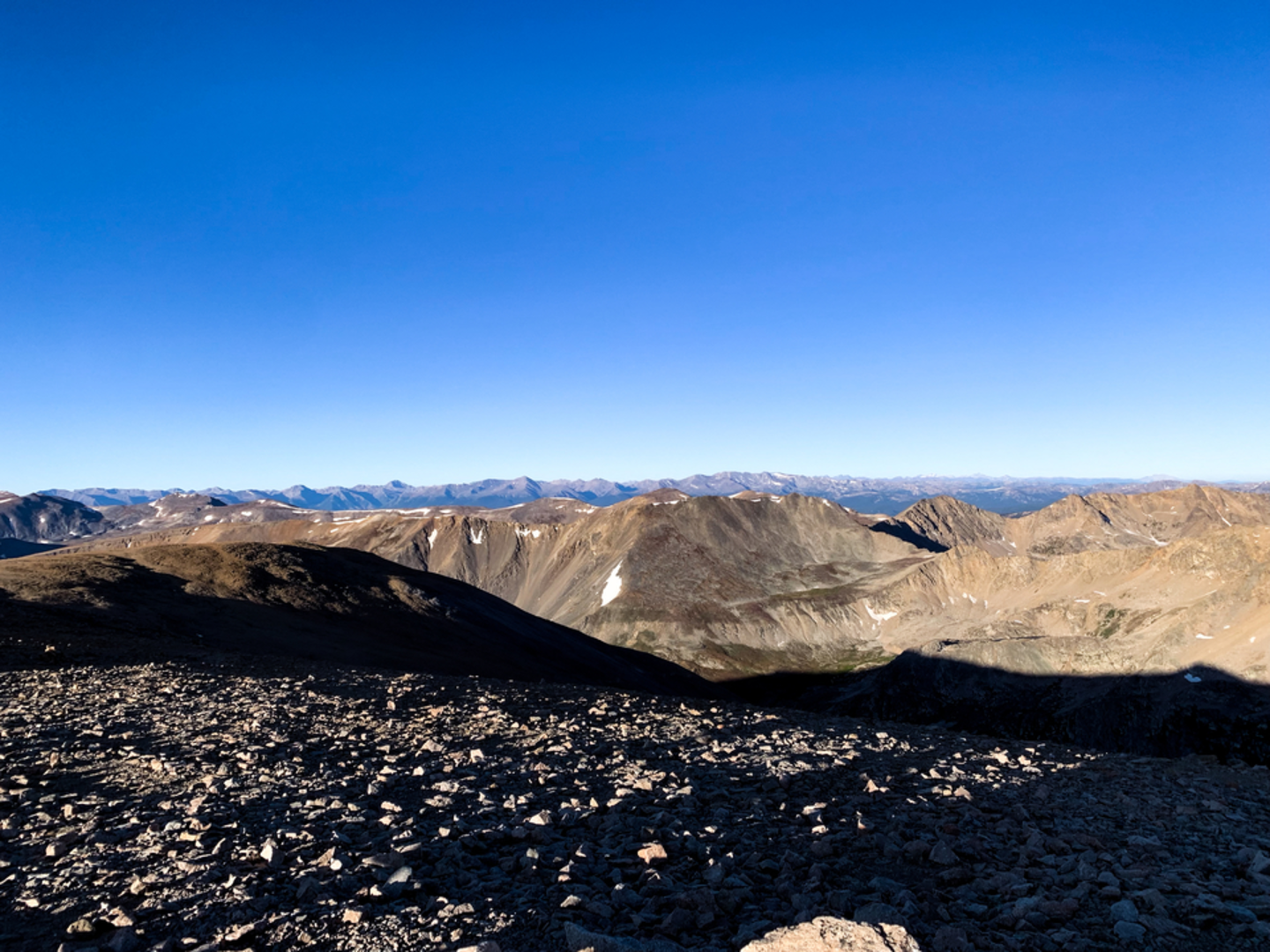 An image depicting the trail Mt Lincoln Trail and its surrounding area.