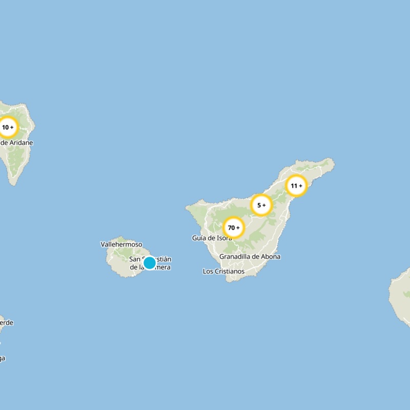 Los Silos Static Map