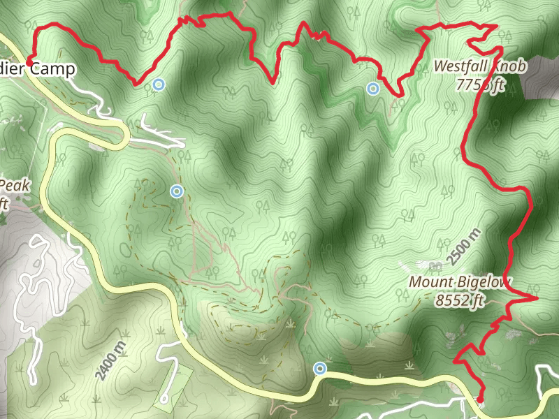 Westfall Knob via Butterfly Trail Long