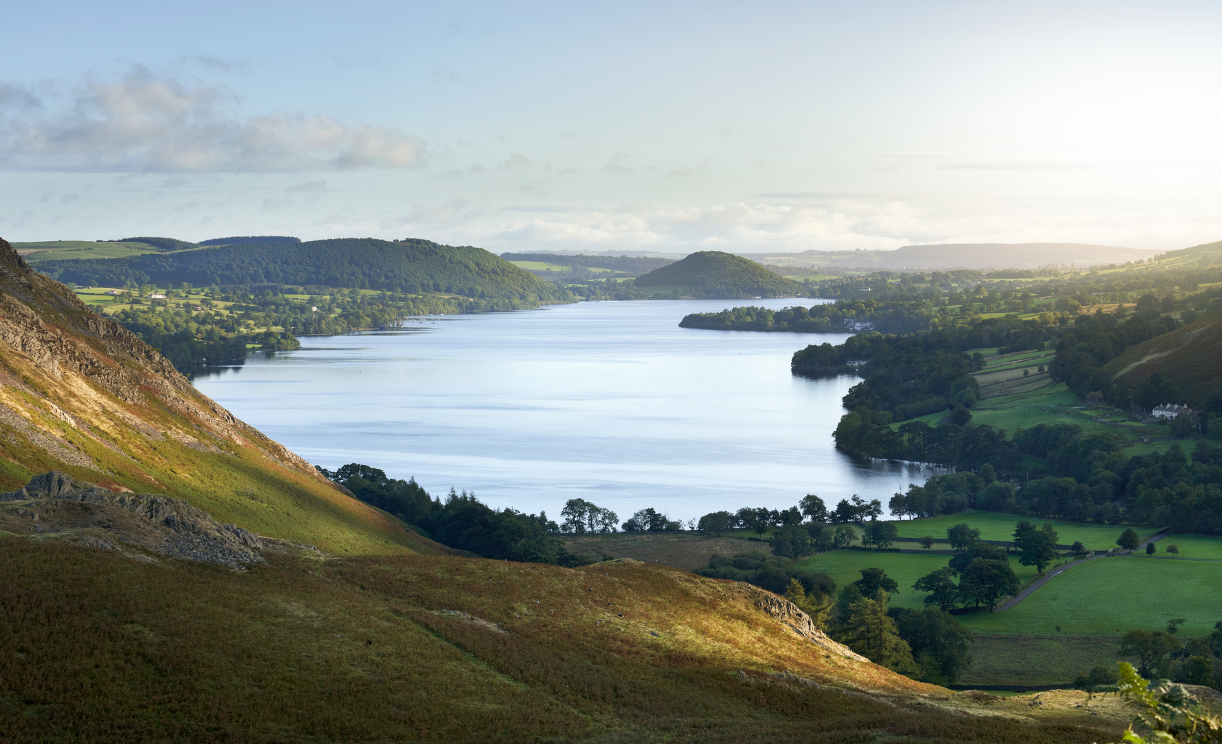 An image depicting the trail Glenridding and Lanty's Tarn Loop and its surrounding area.