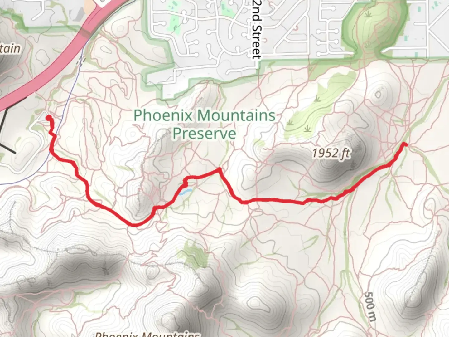 An image depicting the trail Charles M Christiansen Trail - Short and its surrounding area.