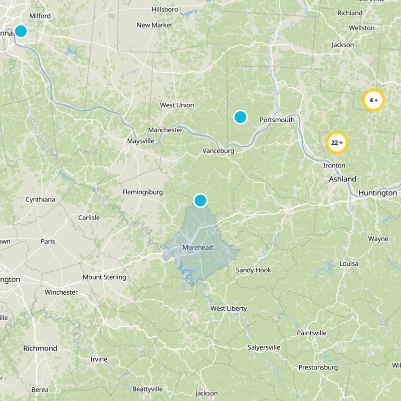 Rowan County Static Map