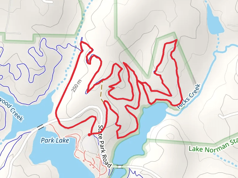 Hicks Creek and Hawk Loop