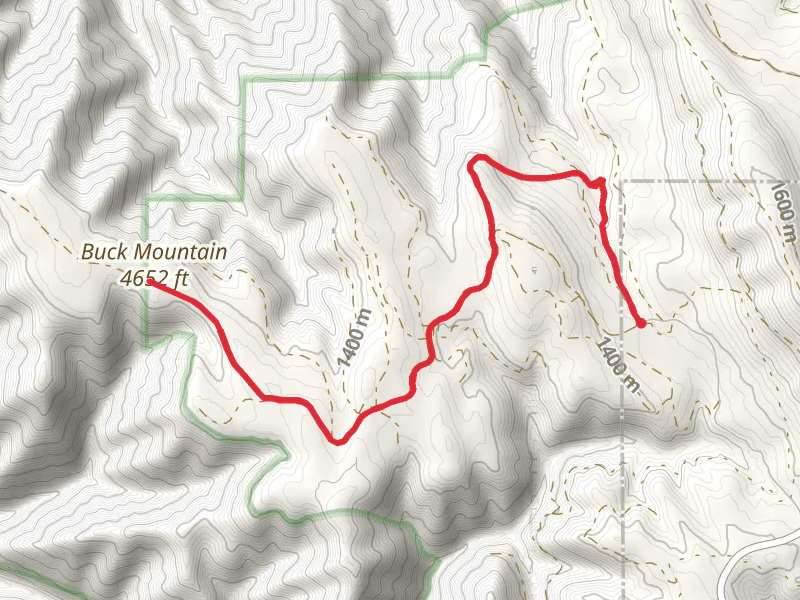 Buck Mountain via Umatilla Rim Trail