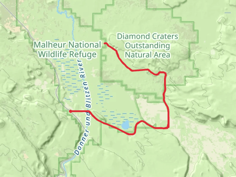 Frenchglen Highway East Trail