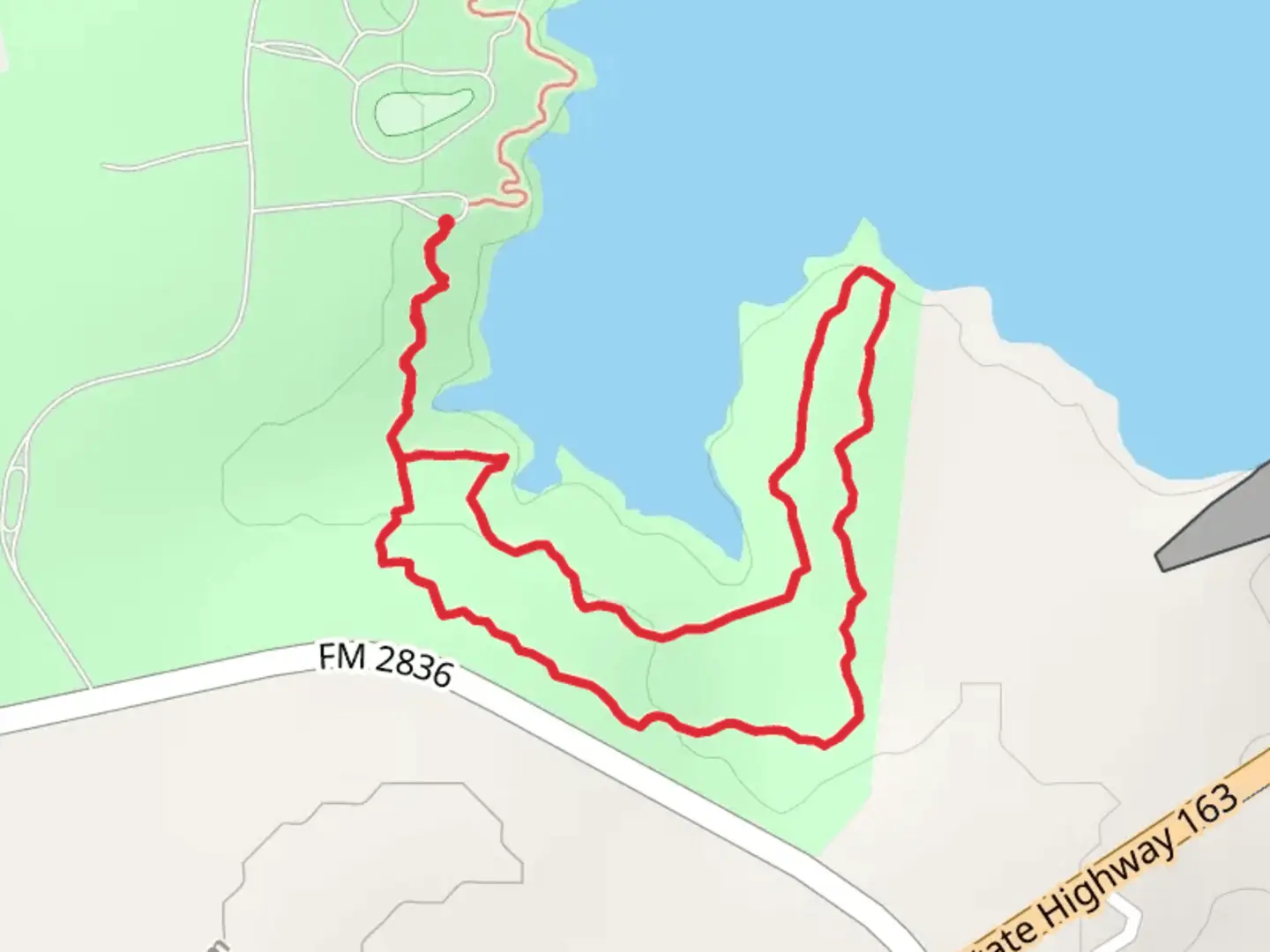 An image depicting the trail Roadrunner Loop Trail and its surrounding area.