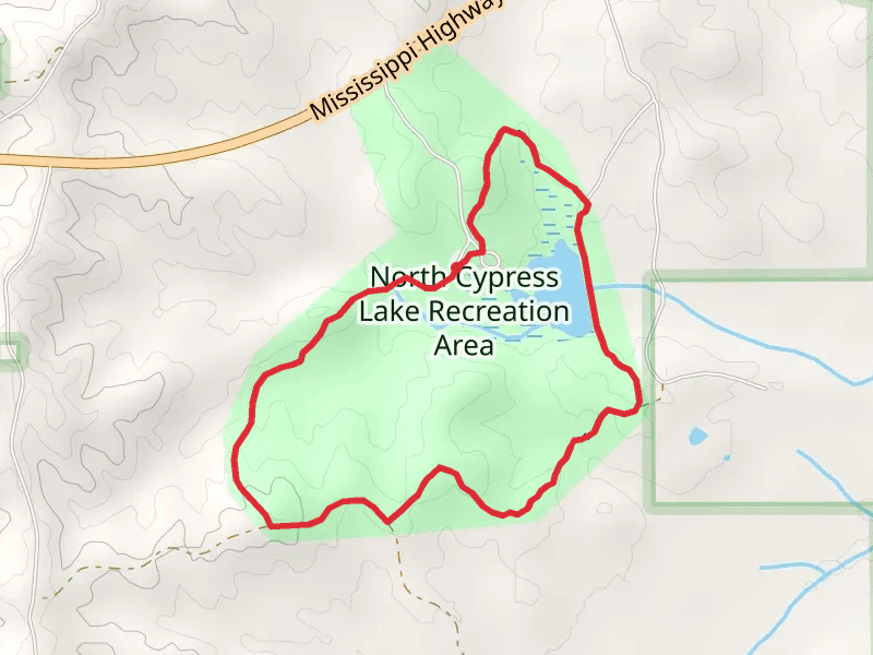 North Cypress Lake Loop Trail