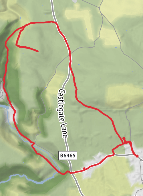 More caminho training and a cheeky one night camp  mobile static map