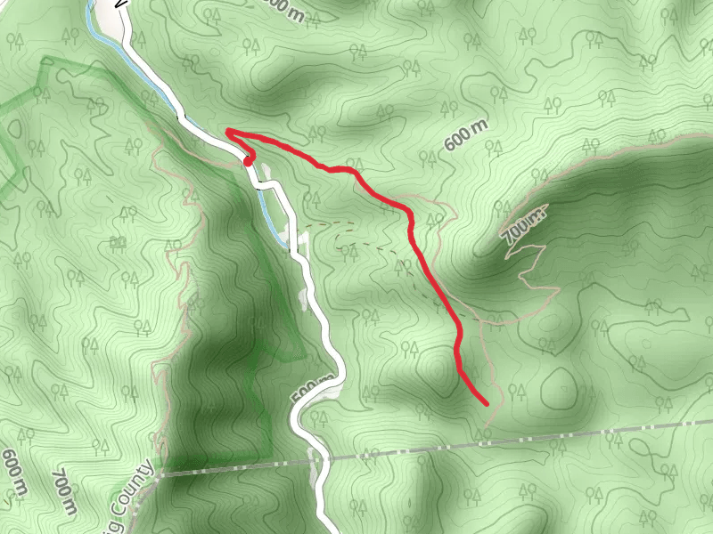Pickle Branch Shelter via Appalachian Trail