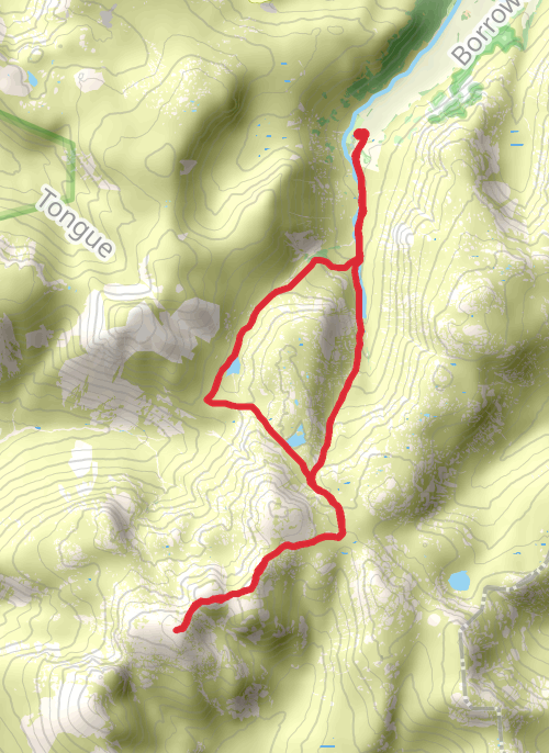 Allerdale Walking mobile static map