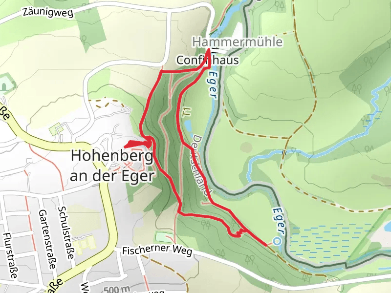 Wasserbehaelter via Egerweg and Seelensteig Loop