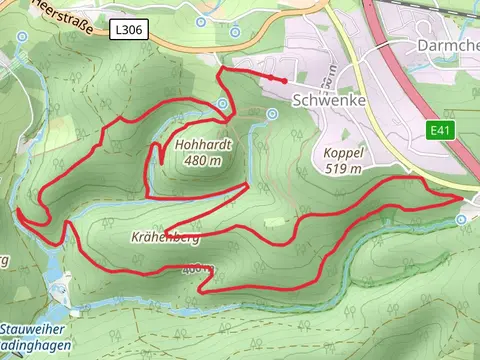 Krähenberg via Volme Hoehen Weg