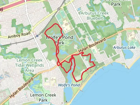 Wolfes Pond Park Loop
