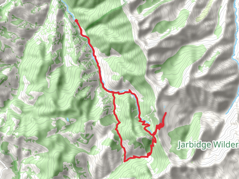 Jarbidge and Emerald Lake Loop