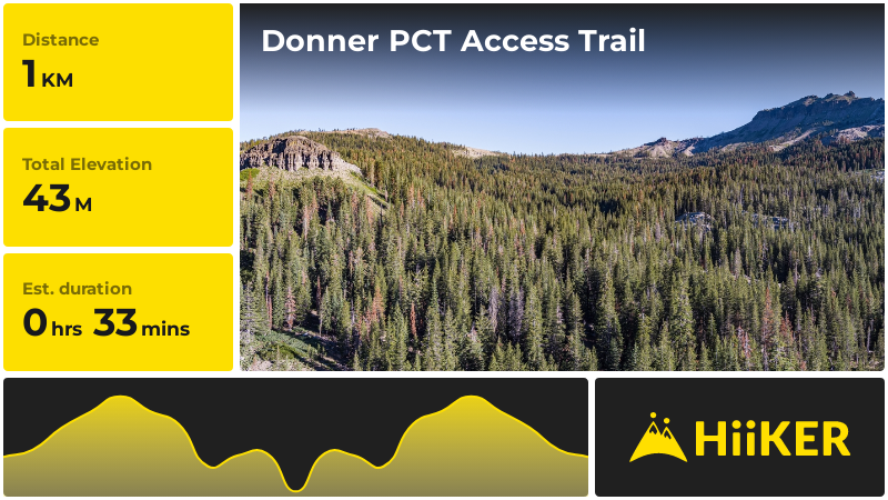 Donner PCT Access Trail | Nevada County | California