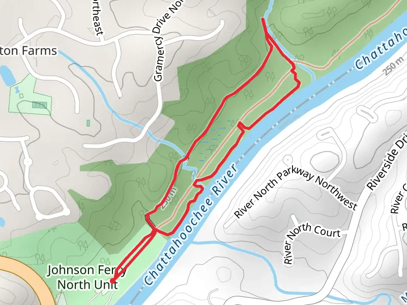 Chattahoochee River National Recreation Area - Johnson Ferry North Loop