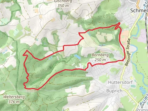 LC Schmelz Laufstrecke 3