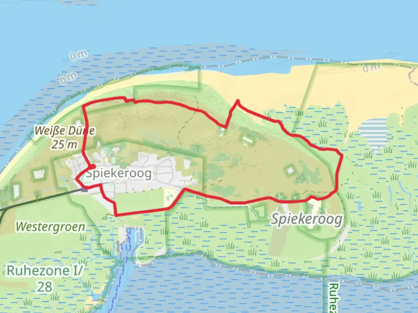 An image depicting the trail Sternenkieker-Ort and its surrounding area.