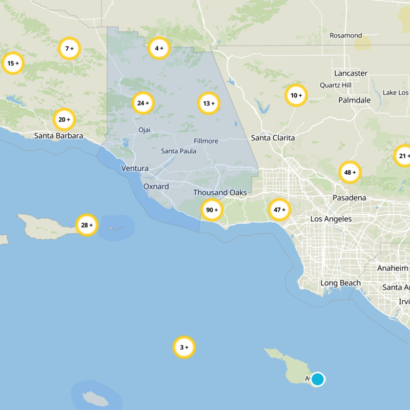 Ventura County Static Map