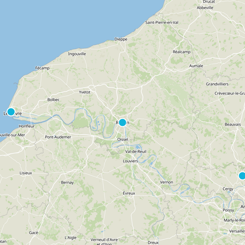 Rouen Static Map