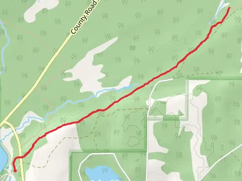 North Country Trail from Upper Saint Croix Lake