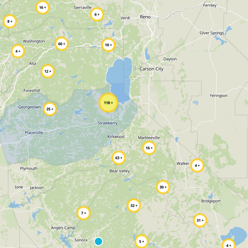 El Dorado County Static Map