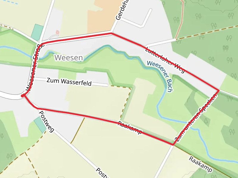Raakamper Weg and Lutterloher Weg Loop