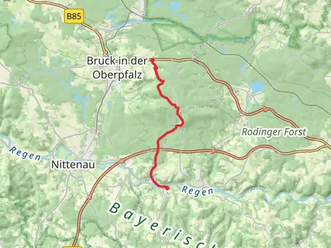 Mappach to Kienleiten via Goldsteig