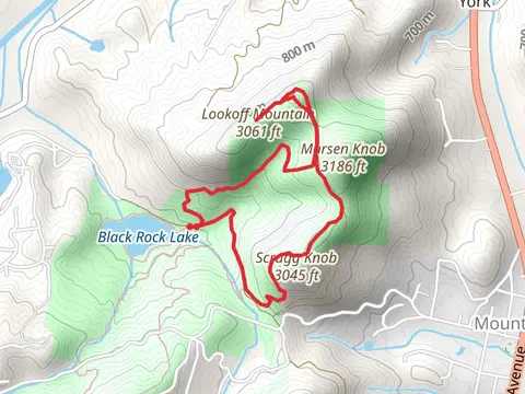 Lookoff Mountain and Edmonds Loop Trail - East Fork