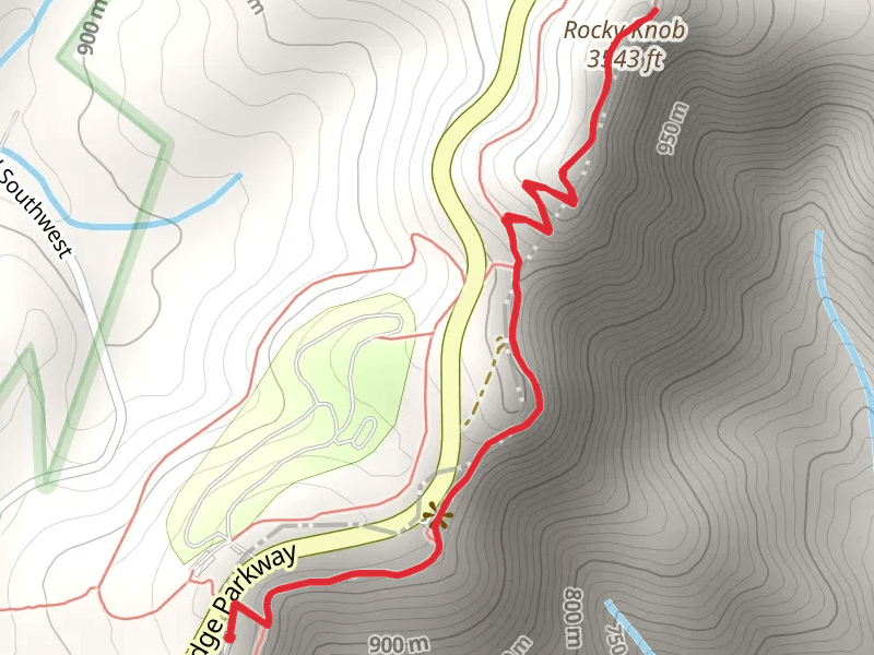 Rocky Knob via Rock Castle Gorge Loop Trail
