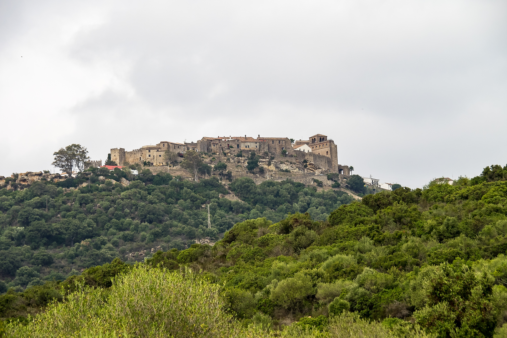 An image depicting the trail GR 7 - Andalucia and its surrounding area.