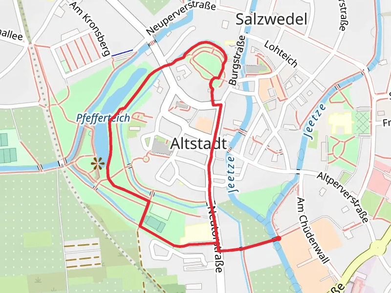 Burggarten and Pfefferteich Loop