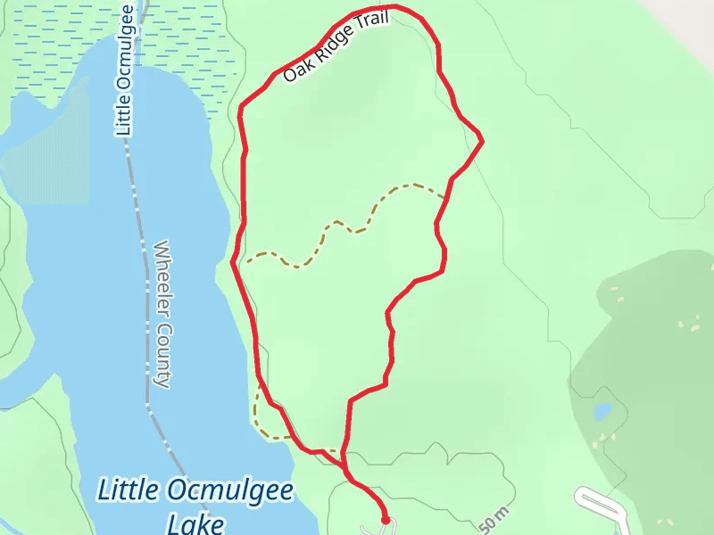 Little Ocmulgee State Park and Lodge Loop