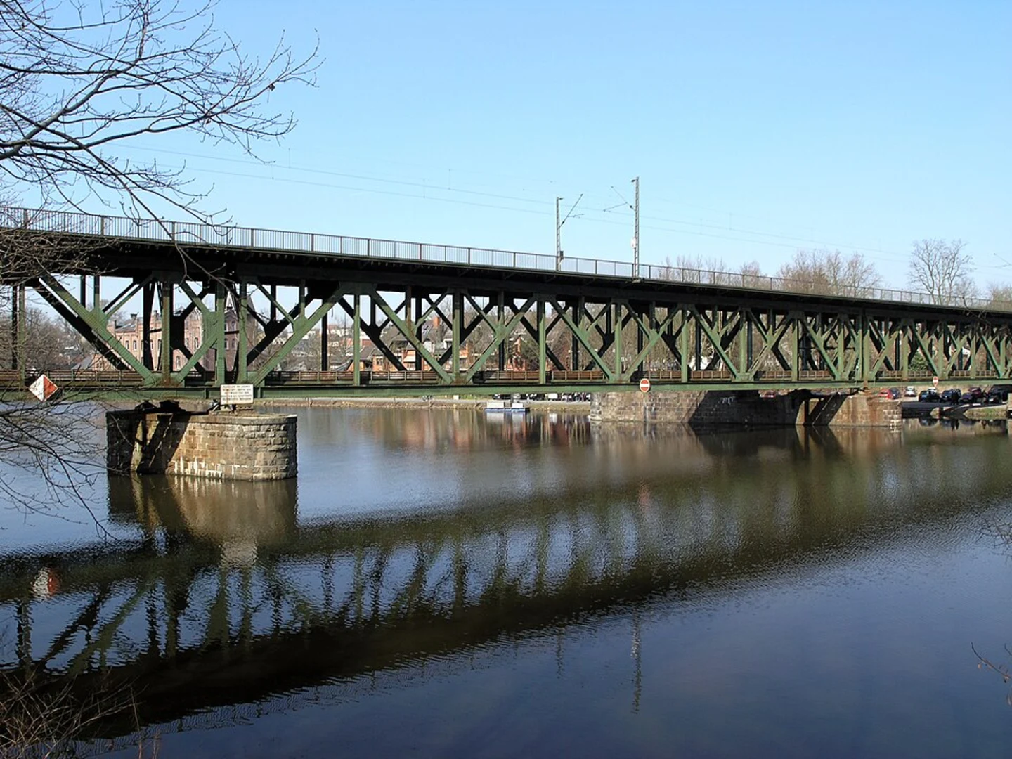 An image depicting the trail Springer Teich via Ruhrtalblick, Ruthertal and Leinpfad and its surrounding area.